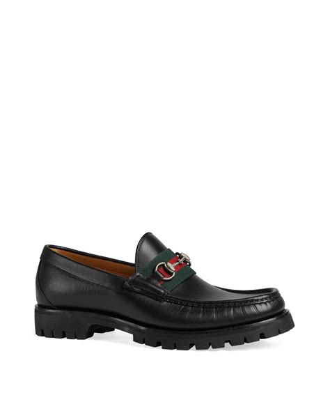 gucci rubber loafers|gucci lug sole boots.